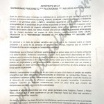 Manifiesto Plataforma Antifracking Navarra
