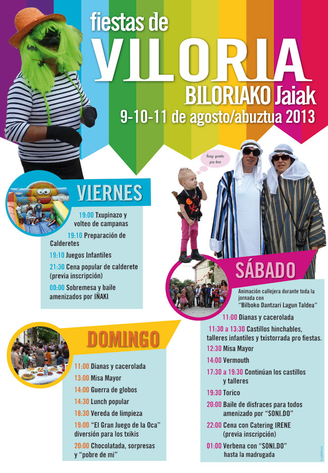 Programa de Fiestas de Viloria 2013