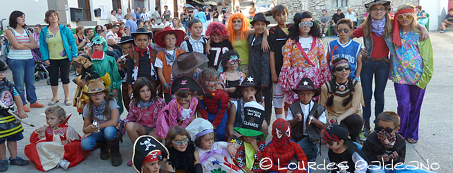 Disfraces en fiestas de Viloria