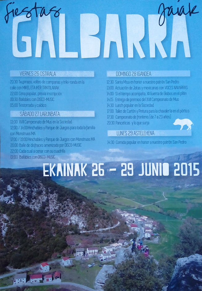 fiestas de galbarra 2015