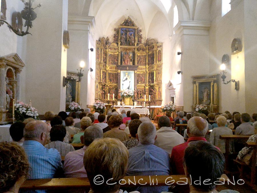 Dia de la Virgen del Carmen, Gastiáin 2017