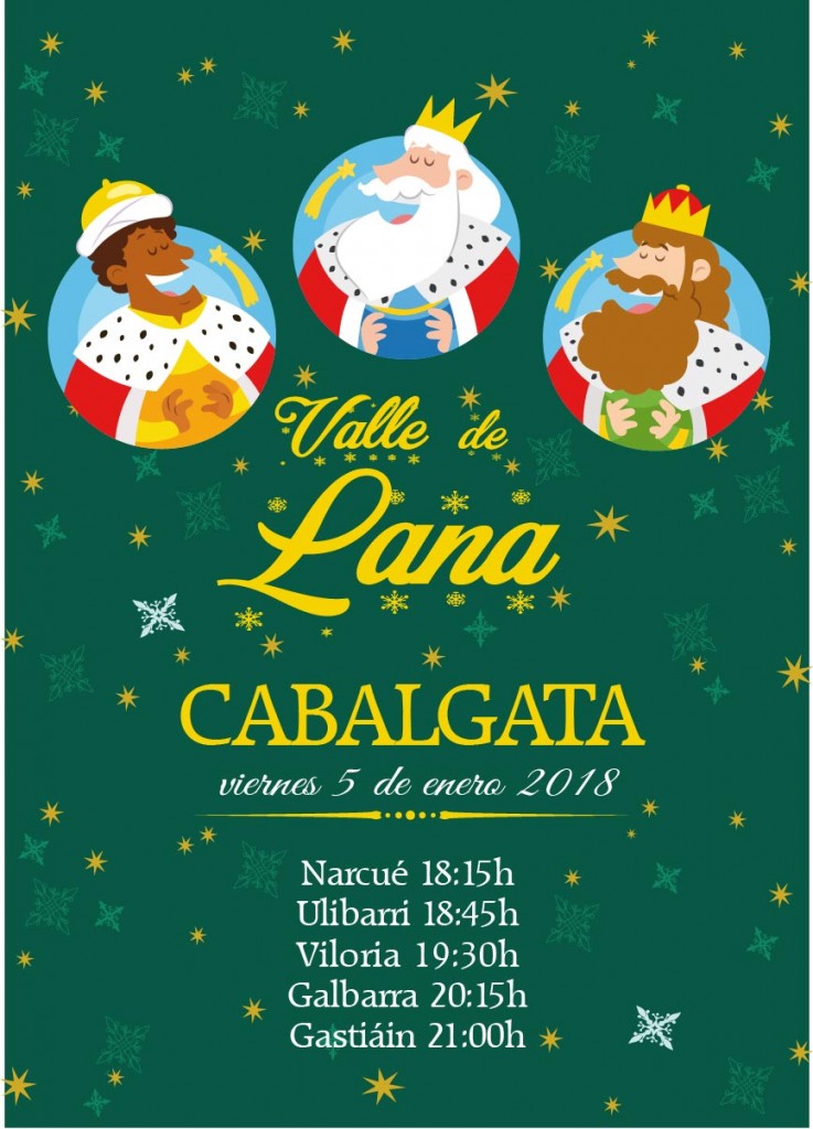 Cabalgata de Reyes Valle de Lana